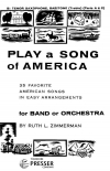 フレックス・アメリカンソング・ニ～四重奏・35曲集（フレックスニ～四重奏）【Play A Song Of America 35 Favorite American Songs In Easy 】