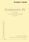 交響曲第4番　(サックス八重奏＋ティンパニ)【Symphony IV】