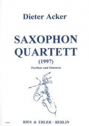 サックス四重奏曲 　(サックス四重奏)【Saxophonquartett (1997)】