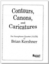 Contours, Canons, and Caricatures（ブライアン・カーシュナー）　(サックス四重奏)