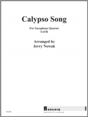 カリプソ・ソング　(サックス四重奏)【Calypso Song-Saxophone Quartet】