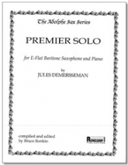 プレミア・ソロ（ジャン＝パティスト・サンジュレー）（バリトンサックス＋ピアノ）【Premier Solo】