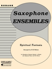 スピリチュアル・ファンタジア  (G.E.ホームズ)　(サックス四～六重奏)【Spiritual Fantasia】