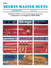 ベルウィン・マスター・デュエット（トランペット） 初級編 Vol.1  (トランペットニ重奏）【Belwin Master Duets (Trumpet), Easy Volume 1】