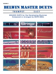 ベルウィン・マスター・デュエット（トランペット） 初級編 Vol.2  (トランペットニ重奏）【Belwin Master Duets (Trumpet), Easy Volume 2】