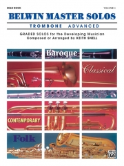 ベルウィン・マスター・ソロ・上級編・Vol.1（トロンボーン ）【Belwin Master Solos, (Advanced）Volume 1 】