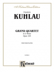 グランド・カルテット・ホ短調・Op.103（フリードリヒ・クーラウ） (フルート四重奏)【Grand Quartet in E Minor, Opus 103】