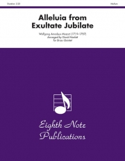 「踊れ、喜べ、幸いなる魂よ」よりアレルヤ  (金管五重奏)【Alleluia (from Exultate Jubilate) 】
