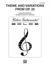 主題と変奏・Op.25　 (フルート三重奏)【Theme and Variations, Opus 25】