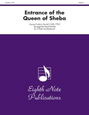 シバの女王の入城 (ヘンデル)　 (フルートニ重奏＋キーボード)【Entrance of the Queen of Sheba】