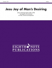 主よ人の望みの喜びよ　(木管ニ重奏＋キーボード)【Jesu Joy of Man's Desiring】