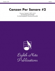 カンツォーナ・ペル・ソナーレ・第2番（木管フレックス五重奏）【Canzon per Sonare #2】