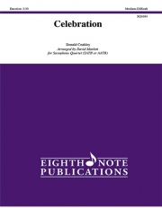 セレブレーション　(サックス四重奏)【Celebration】