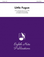 小フーガ　(サックス四重奏)【Little Fugue】