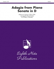 ピアノ・ソナタ・ニ長調より「アダージョ」　(木管四重奏)【Adagio (from Piano Sonata in D)】