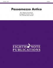 古風なパッサメッツォ  (クラリネット四重奏）【Passamezzo Antico】