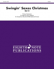 スウィンギン・サックス・クリスマス - Set 2　(サックス四重奏)【Swingin' Saxes Christmas - Set 2】