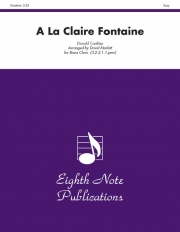 泉のほとり  (金管九重奏＋打楽器)【A La Claire Fontaine】