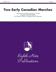 2つのカナディアン・マーチ　(木管十重奏)【Two Early Canadian Marches】