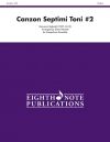 第7旋法のカンツォン・第2番　(サックス八重奏)【Canzon Septimi Toni #2】