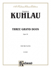 3つの大二重奏 　 (フルートニ重奏)【Three Grand Duos】