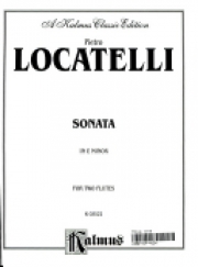 ソナタ・ホ短調 　 (フルートニ重奏)【Sonata in E Minor】
