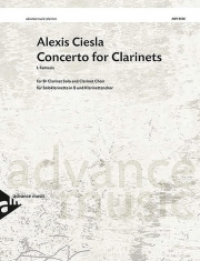 クラリネットの為の協奏曲・第一楽章・ファンタジア（アレクシス・チースラ）  (クラリネット八重奏）【Concerto for Clarinets, First Movement: Fantasia】