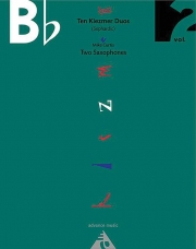 テン・クレズマー・デュオ・Vol.2　(サックスニ重奏)【Ten Klezmer Duos, Vol. 2 (Sephardic)】