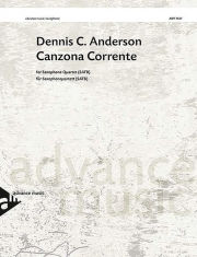 カンツォーナ・コレンテ　(サックス四重奏)【Canzona Corrente】