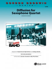サックス四重奏の為のディフュージョン （スコアのみ）　(サックス四重奏)【Diffusion for Sax Quartet】
