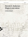 Elégie à nos mères 　(サックス四重奏)【Elégie à nos mères】