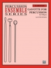 打楽器の為のガヴォット　 (打楽器五重奏)【Gavotte for Percussion】