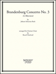ブランデンブルク協奏曲・第3番・第1楽章（バッハ）  (クラリネット十三重奏）【Brandenburg Concerto No. 3 Mvt. 1】