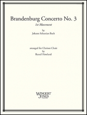 ブランデンブルク協奏曲・第3番・第1楽章（バッハ）  (クラリネット十三重奏）【Brandenburg Concerto No. 3 Mvt. 1】