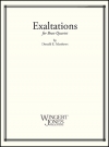 イクゾルテイション (ドナルド・E・マシューズ)　(金管四重奏)【Exaltations】