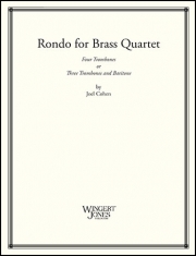 金管四重奏の為のロンド  (トロンボーン四重奏）【Rondo for Brass Quartet】