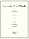 5本の管楽器の為の組曲　(ミックス五重奏）【Suite for Five Winds】