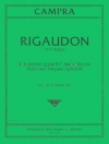 金管とオルガンの為のリゴドン（アンドレ・カンプラ）　(金管四重奏＋オルガン)【Rigaudon for Brass Choir and Organ】