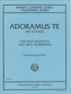 Adoramus Te  　(金管四重奏)