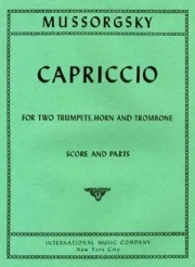 カプリッチョ（モデスト・ムソルグスキー）　(金管四重奏)【Capriccio】