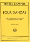 4つの踊り（ホアン・モーレル・カンプス）　(金管五重奏)【Four Danzas】