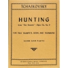 狩りの歌「四季・Op.37b」より（チャイコフスキー）　(金管四重奏)【Hunting (from The Seasons, Opus 37b) 】