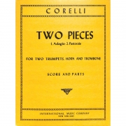2つの小品・アダージョとパストラーレ（アルカンジェロ・コレッリ）　(金管四重奏)【Two Pieces: Adagio & Pastorale】