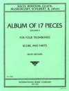 クラシック小品・17曲集・Vol.2  (トロンボーン四重奏）【Album of 17 Classical Pieces: Volume 2】