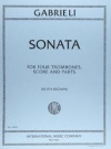 ソナタ（ジョヴァンニ・ガブリエリ）  (トロンボーン四重奏）【Sonata】