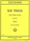6つのトリオ・Vol.1（フランソワ・ドヴィエンヌ） (フルート三重奏)【Six Trios: Volume 1】