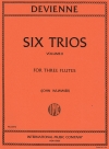 6つのトリオ・Vol.2（フランソワ・ドヴィエンヌ） (フルート三重奏)【Six Trios: Volume 2】