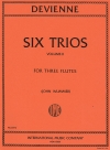 6つのトリオ・Vol.2（フランソワ・ドヴィエンヌ） (フルート三重奏)【Six Trios: Volume 2】
