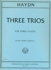 3つのトリオ（フランツ・ヨーゼフ・ハイドン） (フルート三重奏)【Three Trios】