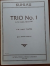 トリオ・ト長調・Op.86・No.1（フリードリヒ・クーラウ） (フルート三重奏)【Trio in G major, Opus 86, No. 1】